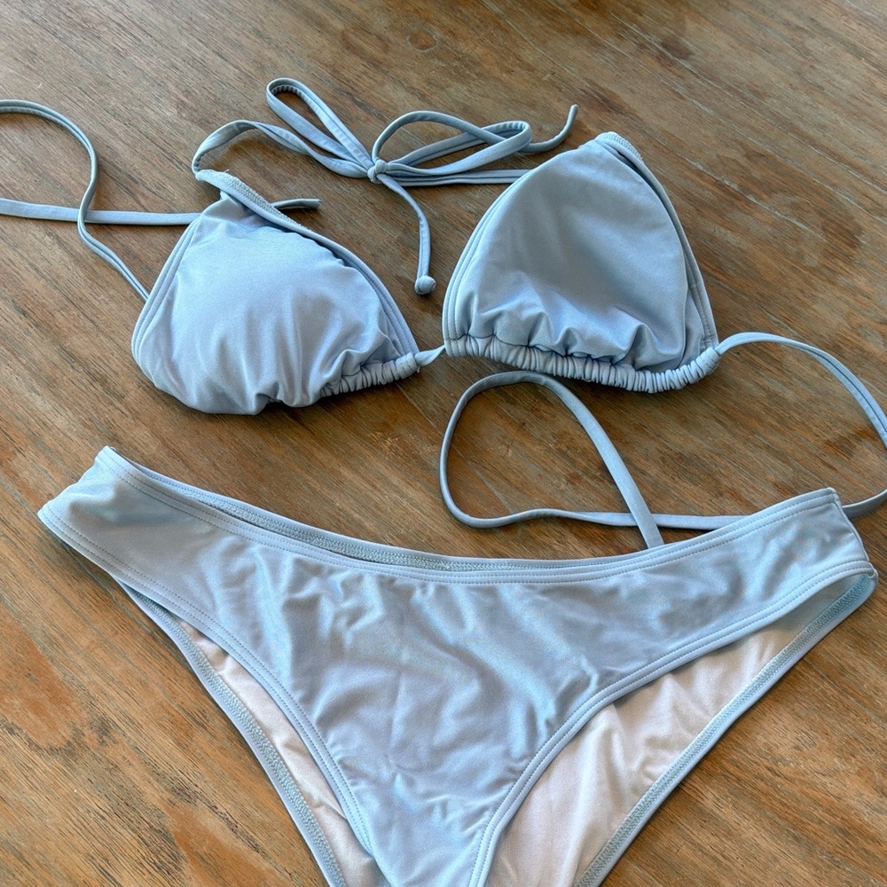 Light Blue Bikini Set